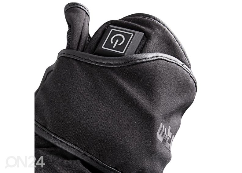 Lämmitettävät hanskat inSPORTline HEATston harmaa koko M kuvasuurennos