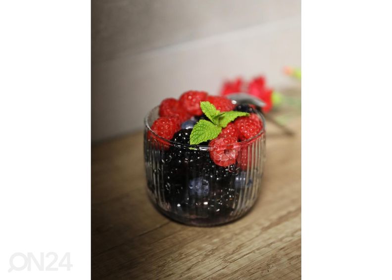 Lämmönkestävä lasi Justine 250 ml, 4kpl kuvasuurennos