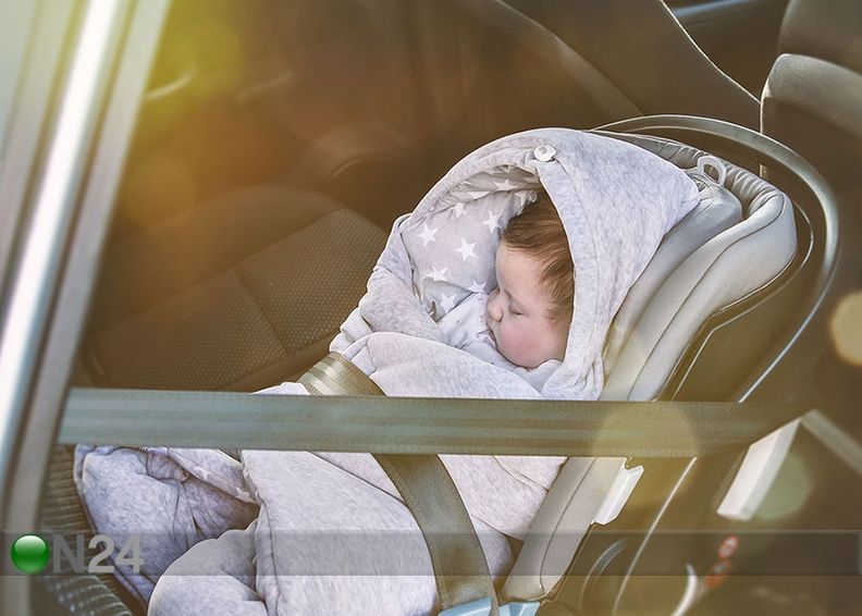 Lämpöpussi turvakaukaloon Lulando Buli kuvasuurennos