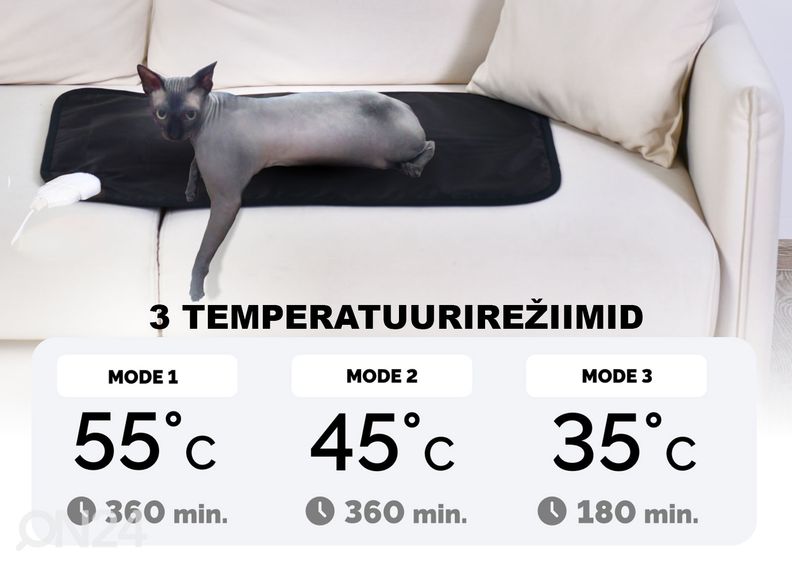 Lämpötyyny kissoille ja koirille Mimi Hot EcoSapiens kuvasuurennos