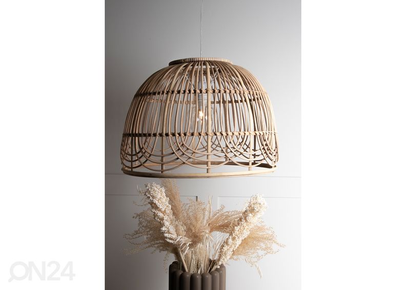 Lampun varjostin Bali Ø50 cm, luonnollinen kuvasuurennos