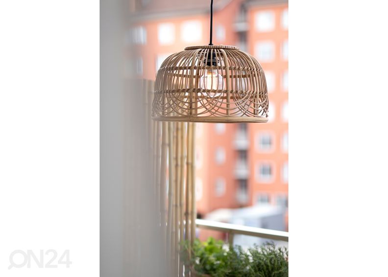 Lampunvarjostin Bali Ø35 cm, luonnollinen kuvasuurennos