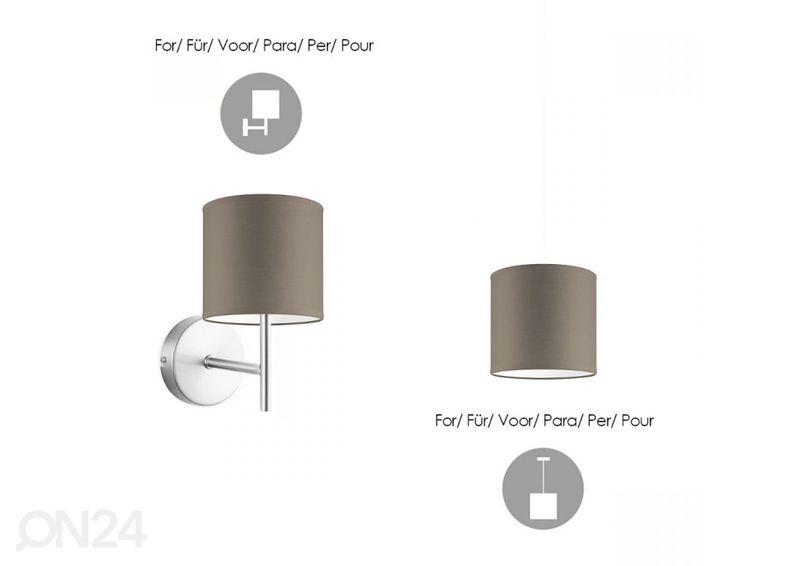 Lampunvarjostin Bling ⌀16xh15 cm kuvasuurennos