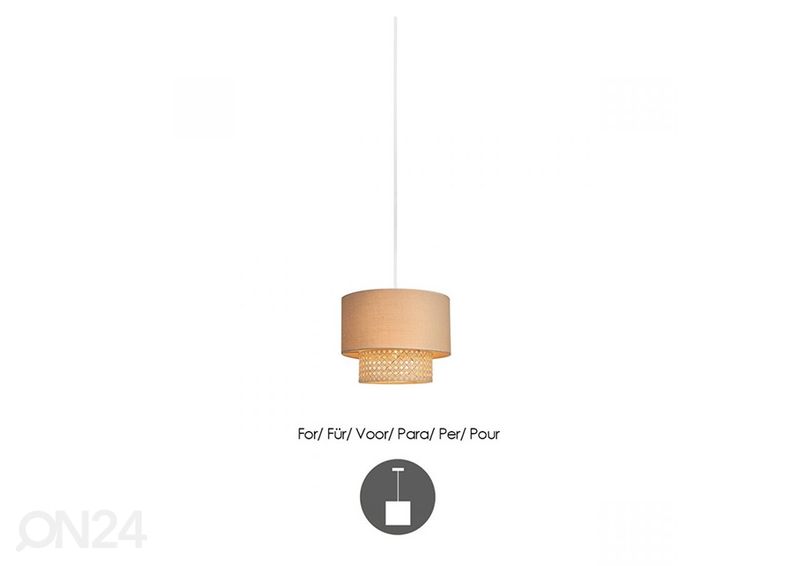 Lampunvarjostin Linnen kuvasuurennos