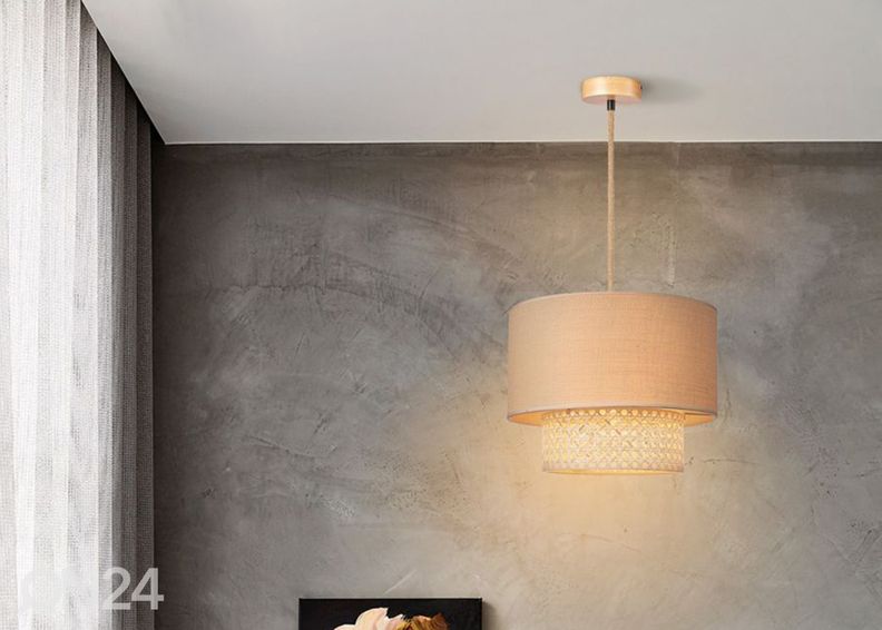 Lampunvarjostin Linnen kuvasuurennos