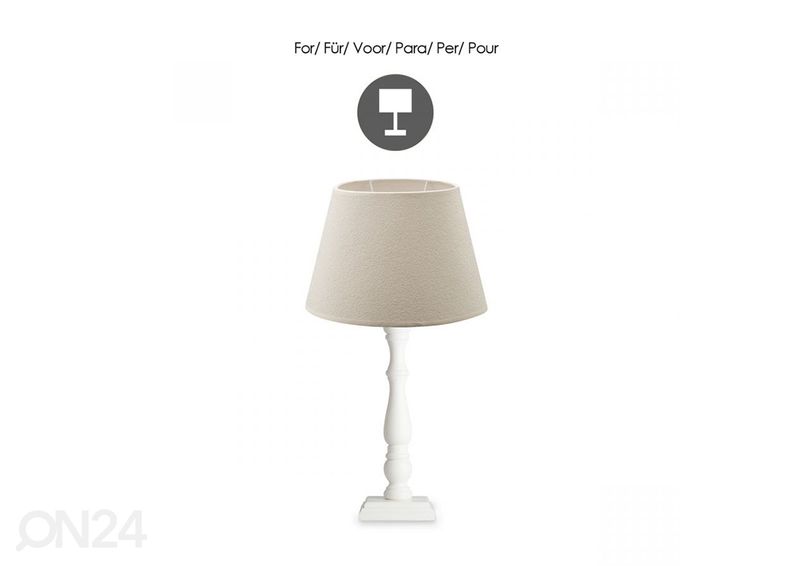 Lampunvarjostin Melrose ⌀24xh16 cm kuvasuurennos