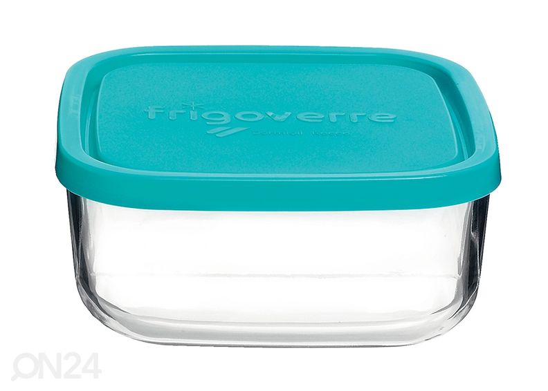 Lasikulho kannella Frigoverre 340 ml 10x10 cm, 2 kpl kuvasuurennos