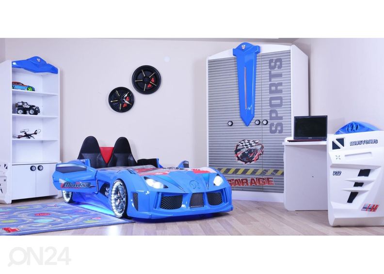 Lasten autosänky 90x190 cm kuvasuurennos