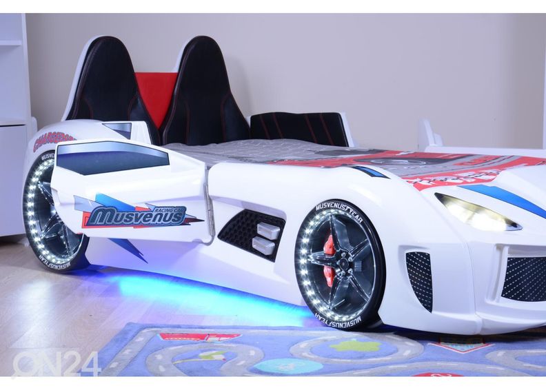 Lasten autosänky 90x190 cm kuvasuurennos