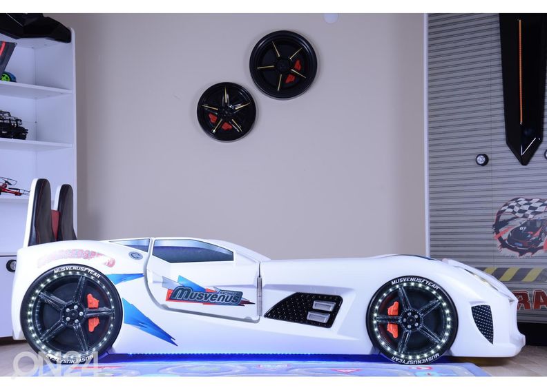 Lasten autosänky 90x190 cm kuvasuurennos