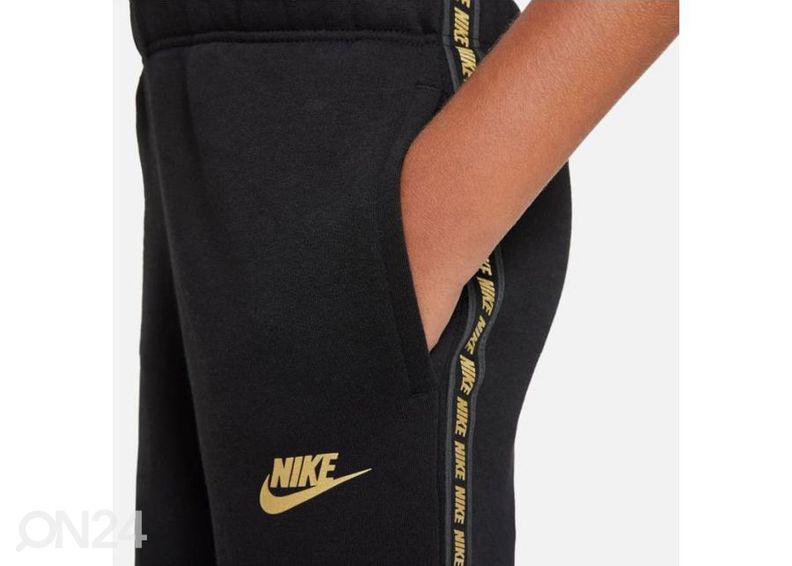 Lasten collegehousut Nike B NSW RepeatT FLC Pant B kuvasuurennos