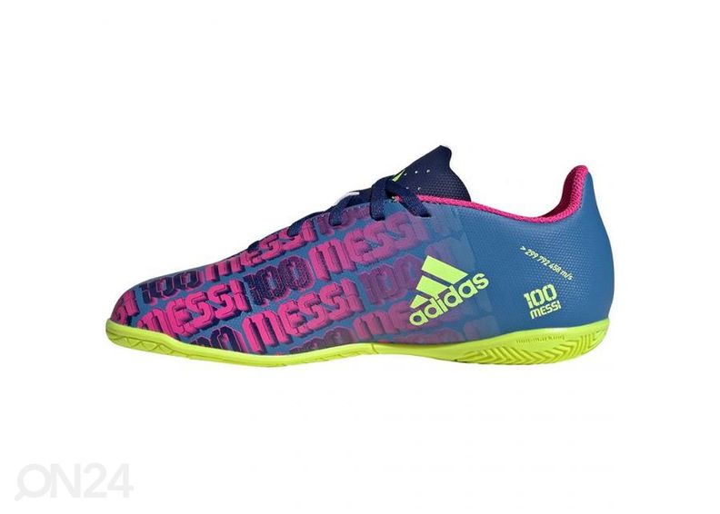 Lasten futsal sisäpelikengät Adidas X Speedflow Messi.4 IN kuvasuurennos
