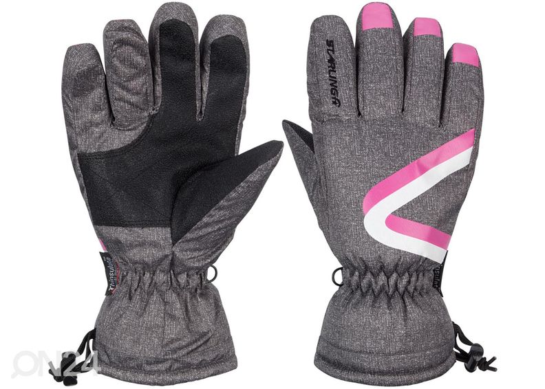 Lasten hiihtohanskat Taslan Jr Sterre Starling kuvasuurennos