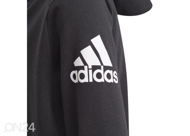Lasten huppari Adidas Badge of Sport Full Zip Hoodie kuvasuurennos