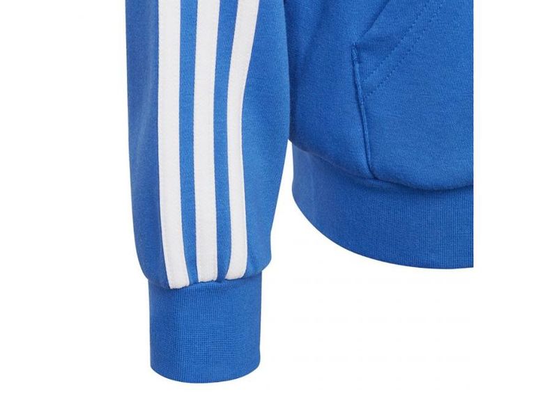 Lasten huppari Adidas Essentials 3 Stripes Full Zip Jr FL9603 kuvasuurennos