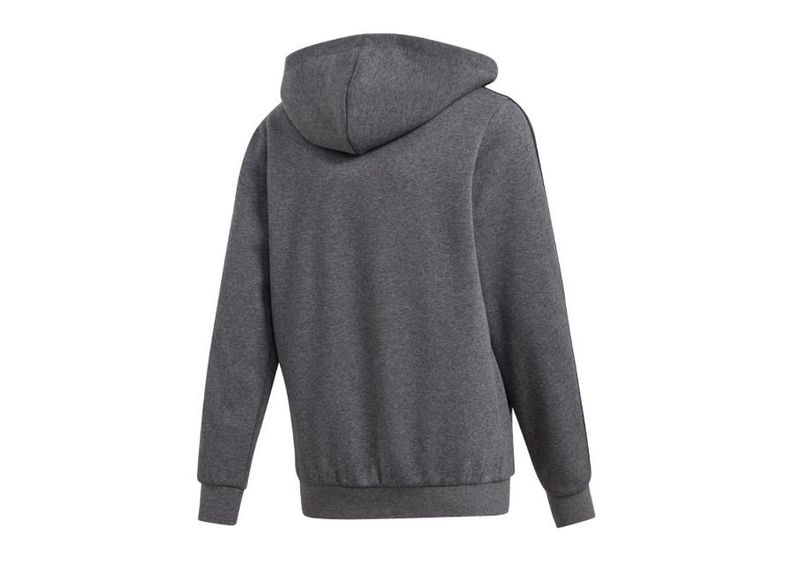 Lasten huppari adidas Essentials 3S Full Zip Hoodie JR DX2474 kuvasuurennos