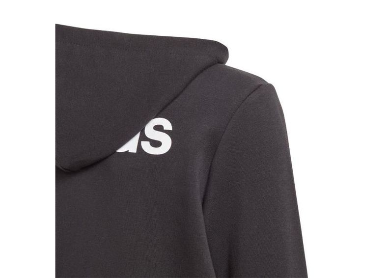 Lasten huppari Adidas JR Essentials Linear FZ Hoodie Junior DV1792 kuvasuurennos