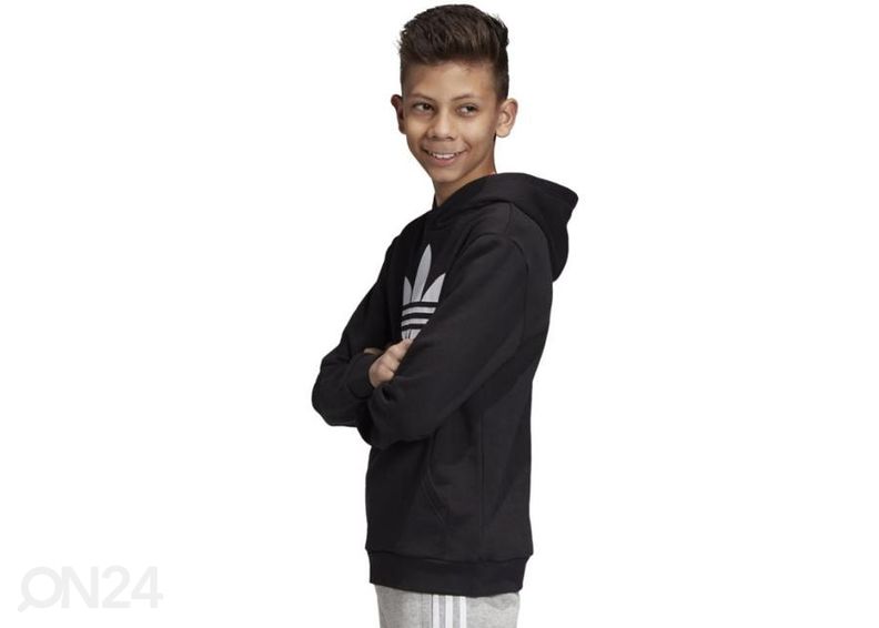 Lasten huppari Adidas Originals Trefoil Jr DV2870 kuvasuurennos
