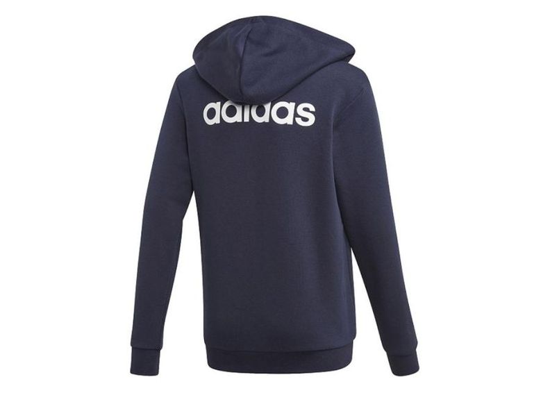 Lasten huppari adidas YB E Lin HD FZ Jr EI8002 kuvasuurennos