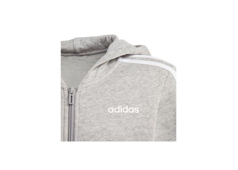 Lasten huppari Esentials Adidas 3 Stripes Huppari Jr. FQ4143 kuvasuurennos