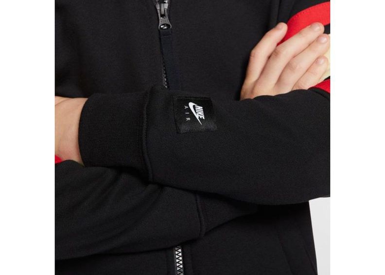 Lasten huppari Nike Air Hoodie FZ Jr BV3590-011 kuvasuurennos