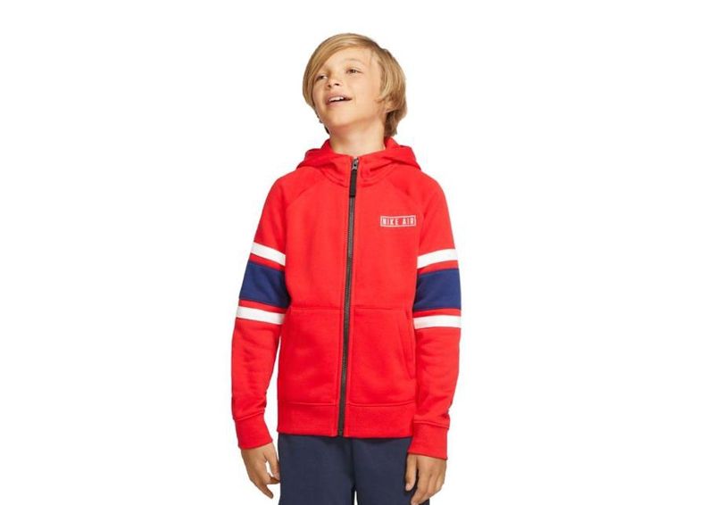 Lasten huppari Nike Air Hoodie FZ JR BV3590-657 kuvasuurennos