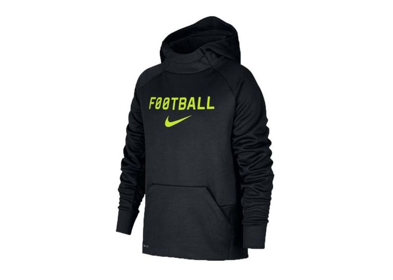Lasten huppari Nike JTherma Hoodie Football Jr AJ0150-011 kuvasuurennos
