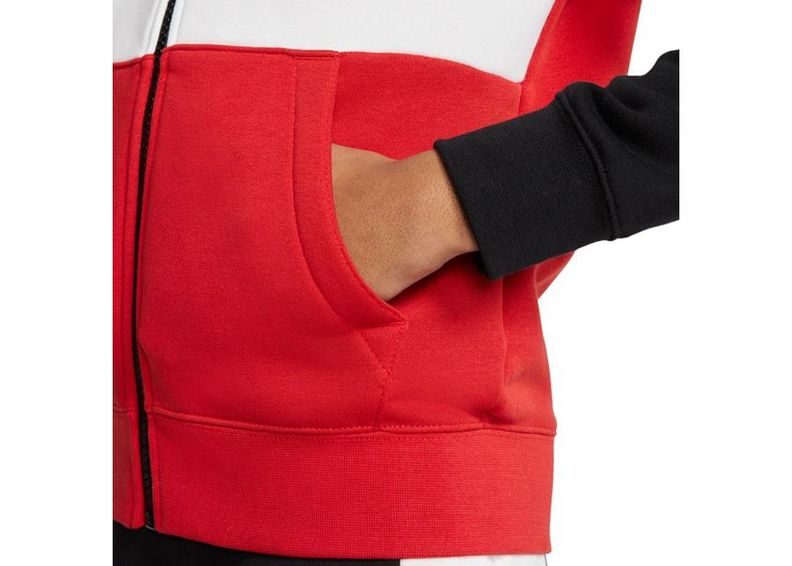 Lasten huppari Nike Nsw Air FZ Hoodie Jr CJ7855-011 kuvasuurennos