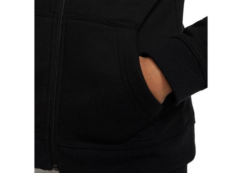 Lasten huppari Nike NSW Hoodie Club Jr BV3699-010 kuvasuurennos