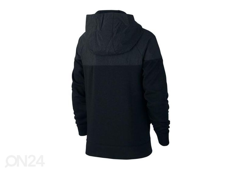 Lasten huppari Nike NSW Hoodie FZ AV Junior BV3665-010 kuvasuurennos