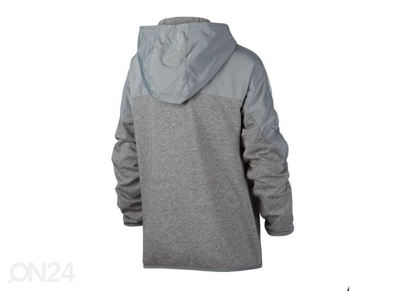 Lasten huppari Nike Nsw Mixed Mterial Jr CU9222-091 kuvasuurennos