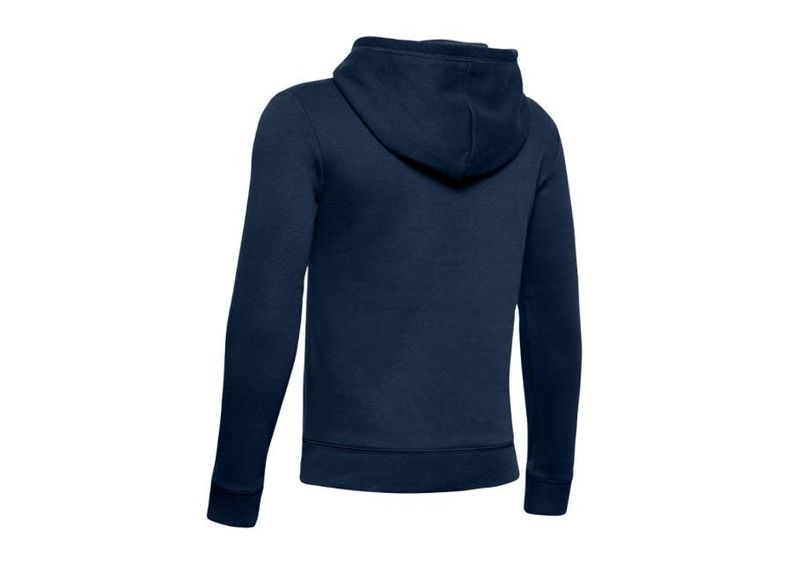 Lasten huppari Under Armour Cotton Fleece Hoody JR 1343678-002 kuvasuurennos