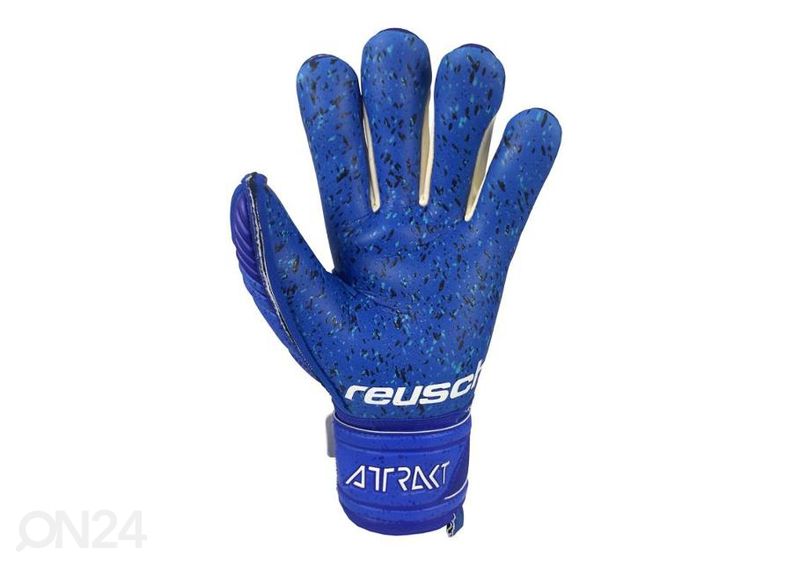 Lasten jalkapallo maalivahdin hanskat Reusch Attrakt Fusion Guardian kuvasuurennos