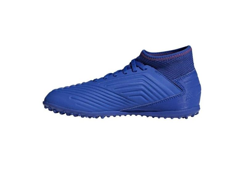 Lasten jalkapallokengät Adidas Predator 19.3 TF JR CM8546 siniset kuvasuurennos