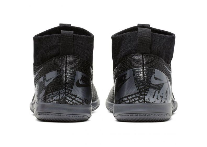 Lasten jalkapallokengät Nike Mercurial Superfly 7 Academy IC JR AT8135 001 mustat kuvasuurennos
