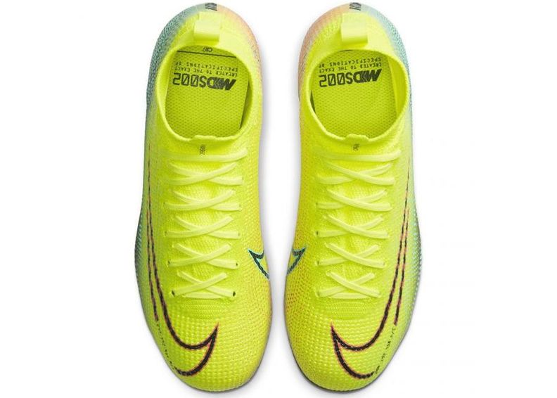 Lasten jalkapallokengät nurmelle/tekonurmelle Nike Mercurial Superfly Elite 7 MDS FG JR BQ5420-703 kuvasuurennos