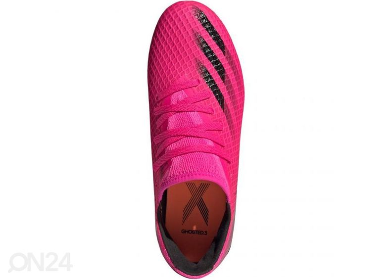 Lasten jalkapallokengät nurmikentälle Adidas X Ghosted.3 FG kuvasuurennos