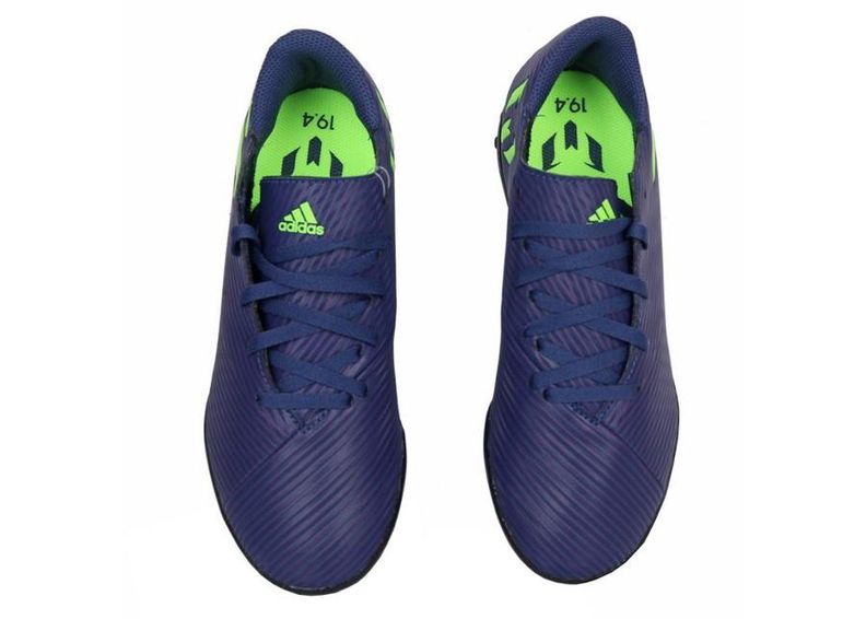 Lasten jalkapallokengät tekonurmelle Adidas Messi Nemeziz 19.04 TF Jr EF1818 kuvasuurennos