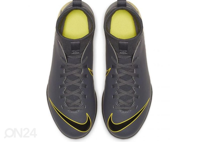 Lasten jalkapallokengät tekonurmelle Nike Mercurial Superfly X 6 Club TF Jr AH7345-070 kuvasuurennos