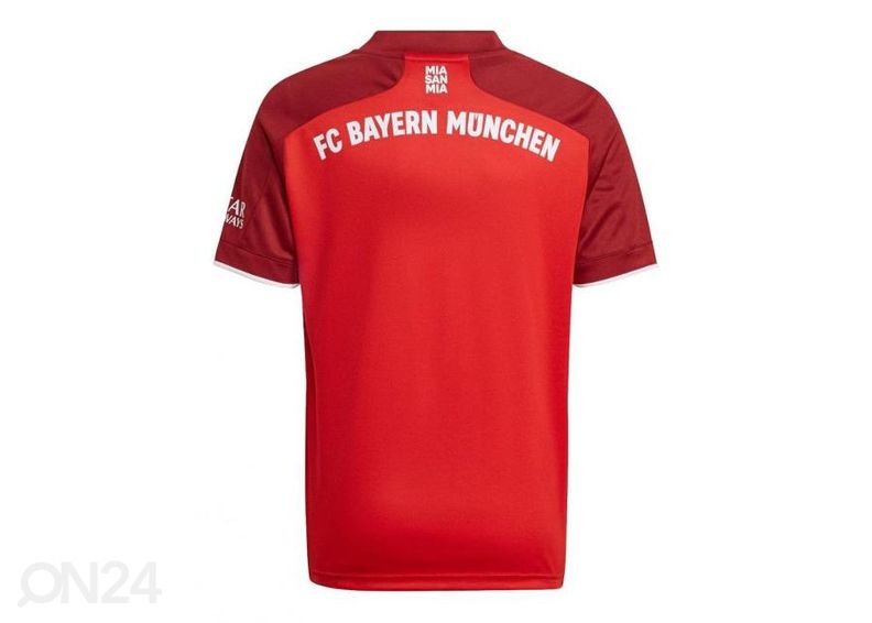 Lasten jalkapallopaita Adidas Bayern Munich Home kuvasuurennos