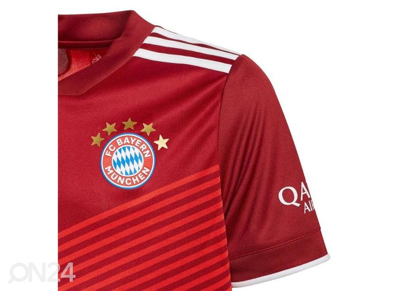 Lasten jalkapallopaita Adidas Bayern Munich Home kuvasuurennos