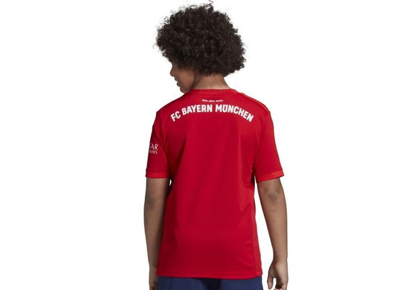 Lasten jalkapallopaita Adidas FC Bayern H JSY Y Junior DX9253 kuvasuurennos