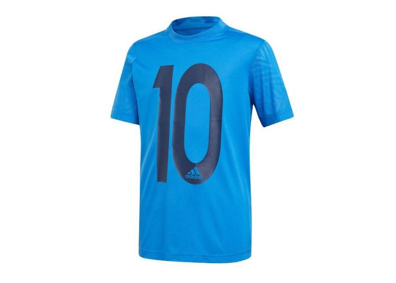 Lasten jalkapallopaita Adidas Messi Icon Jersey T-shirt JR DV1317 kuvasuurennos