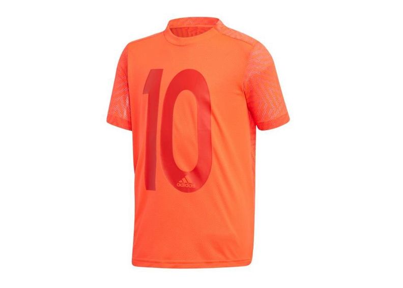 Lasten jalkapallopaita Adidas Messi Icon Jersey T-shirt JR DV1319 kuvasuurennos
