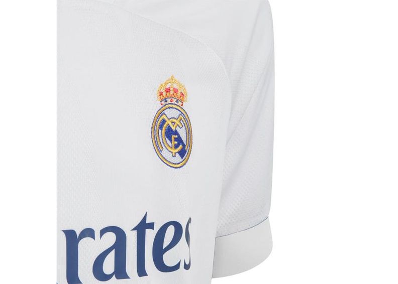 Lasten jalkapallopaita Adidas Real Madrid Home Jersey 20/21 Jr FQ7486 kuvasuurennos