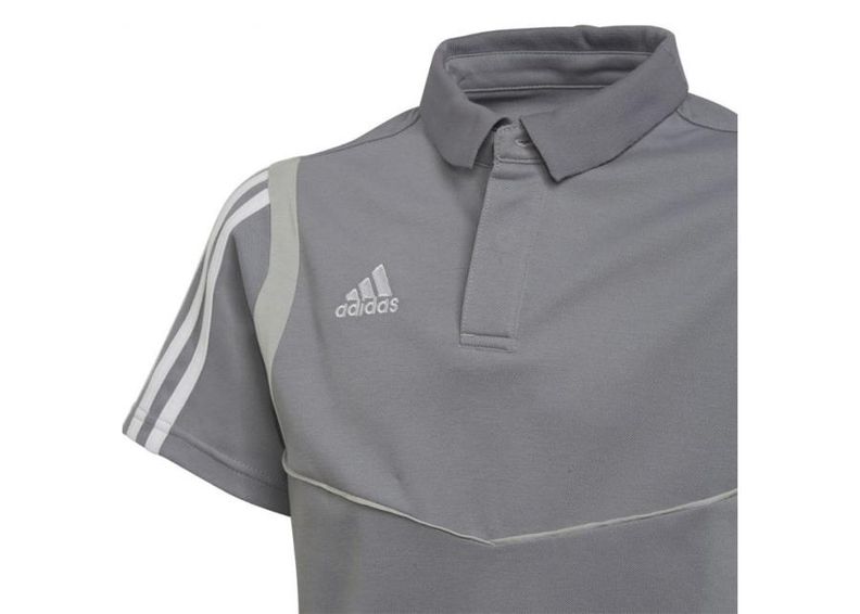 Lasten jalkapallopaita Adidas Tiro 19 Cotton Polo JR DW4737 kuvasuurennos