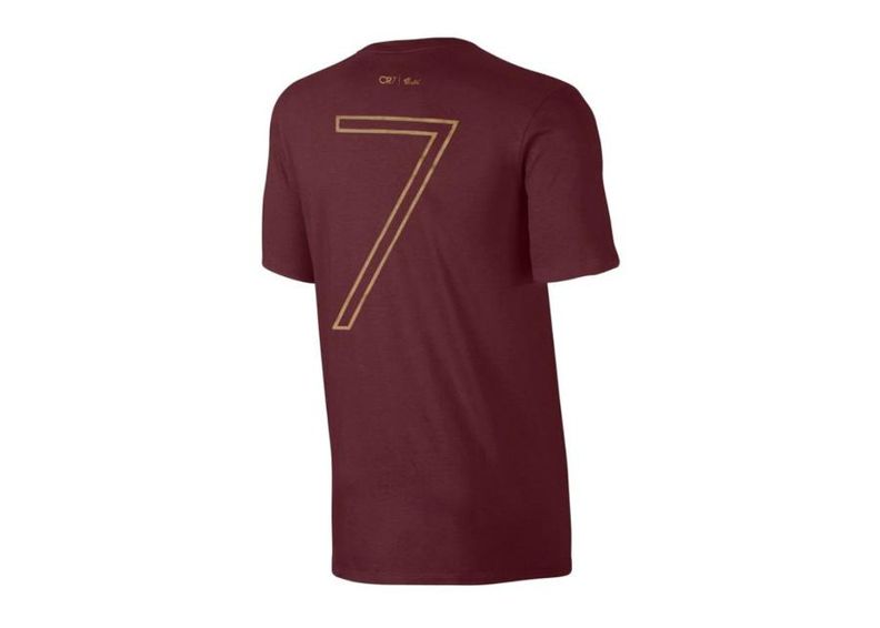 Lasten jalkapallopaita Nike CR7 Dry Tee Junior 913904-690 kuvasuurennos
