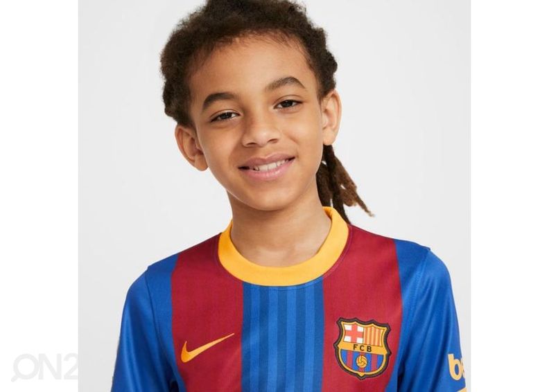 Lasten jalkapallopaita Nike FC Barcelona Stadium kuvasuurennos