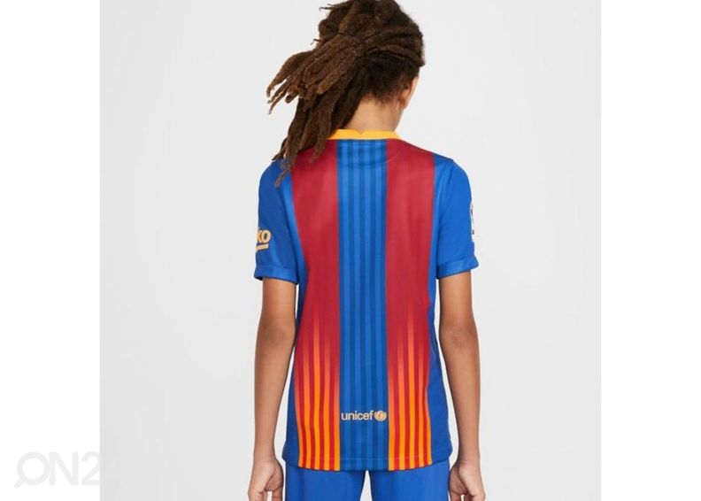 Lasten jalkapallopaita Nike FC Barcelona Stadium kuvasuurennos