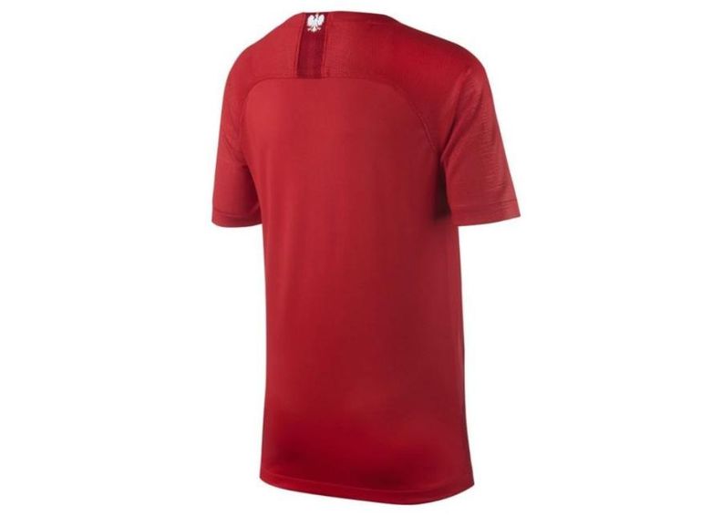 Lasten jalkapallopaita Nike Polska Breathe Stadium Away Jr 894014-611 kuvasuurennos